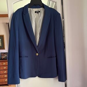Premise Studio Blue Blazer with Single Button large